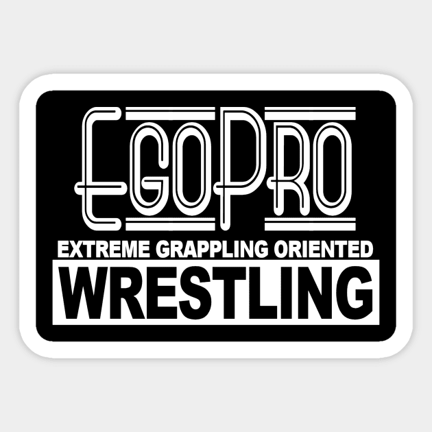 EGO Pro Wrestling - Original Logo Sticker by egoprowrestling